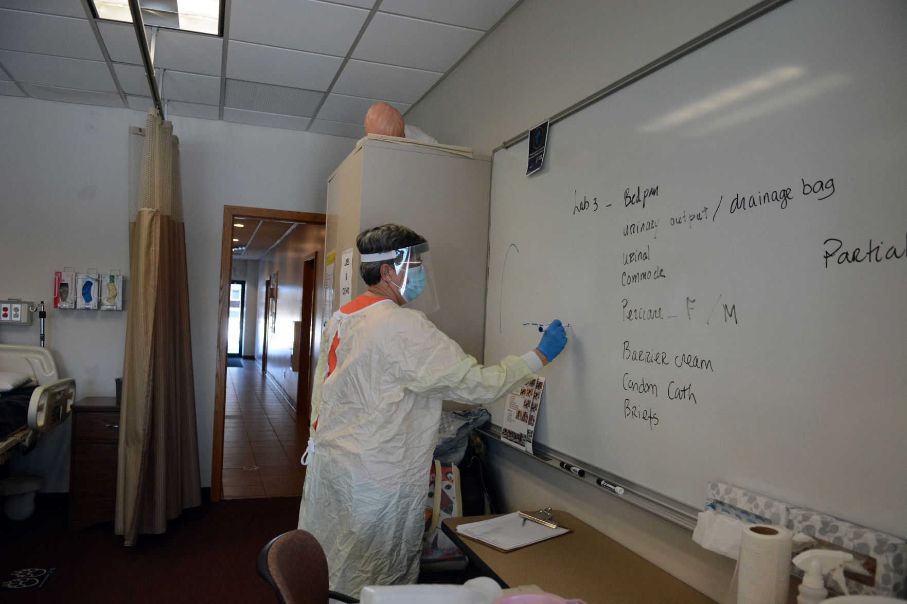 Madison College-Portage nursing assistant lab